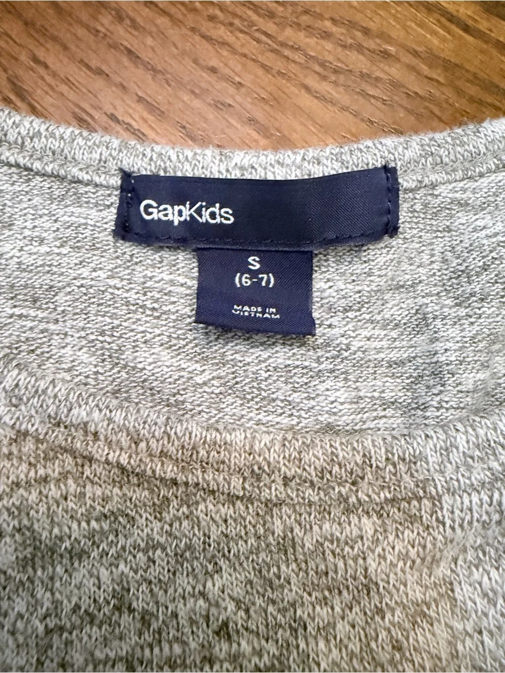 Gap Kids Girls Dress Bundle Size S (6-7) Gray Knit & Chambray Pocket Dresses